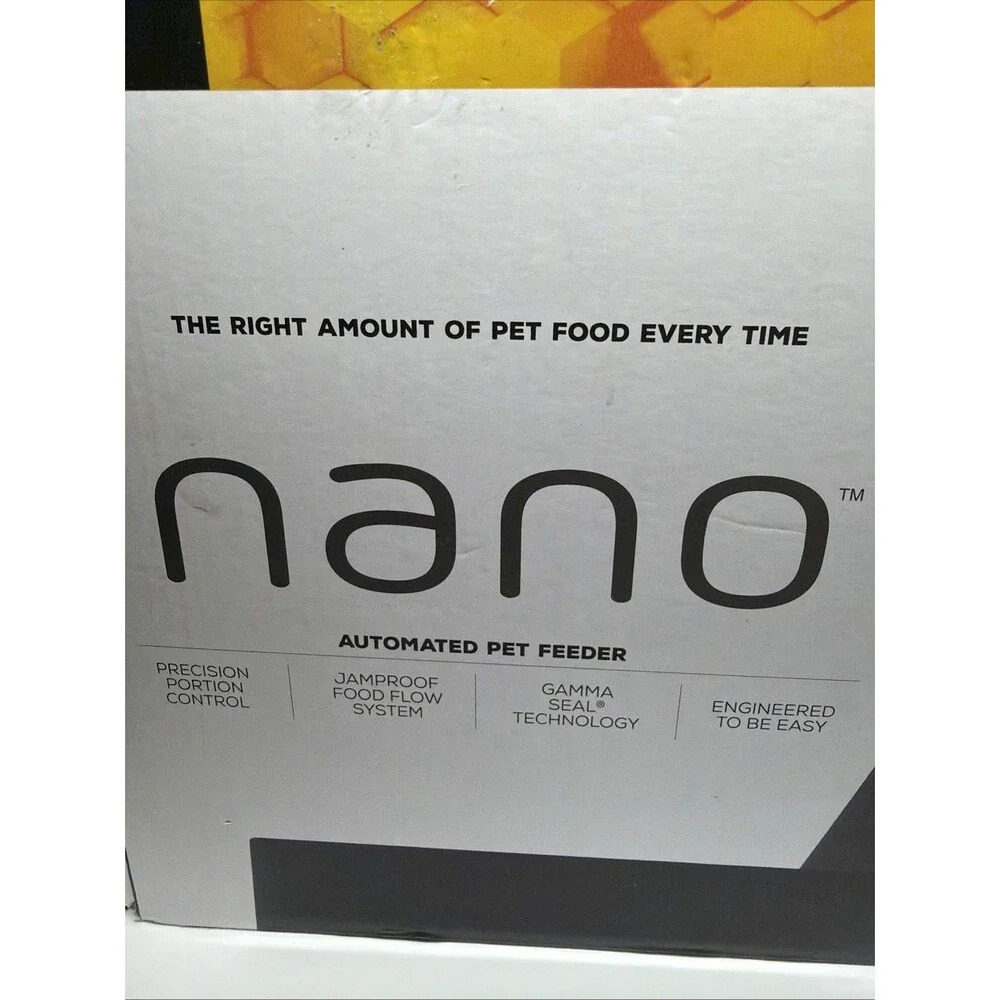 Gamma2: Nano - Automated Pet Food Feeder - Right Amount of Pet Food Every Time